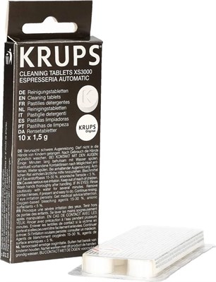 Krups XS300010 от кофейных жира (масел) для очистки для кофемашин - фото 30809