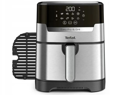 Аэрогриль Tefal EY505D Fry & Grill Precision, черный - фото 30917