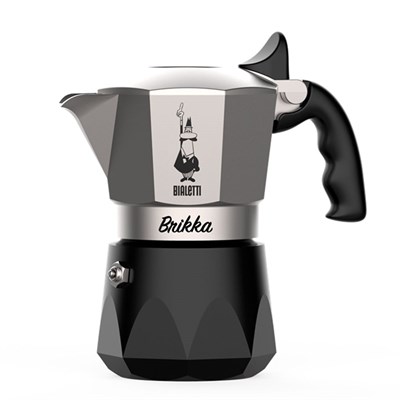 Гейзерная кофеварка Bialetti Brikka 7327 на 2 чашки - фото 31060