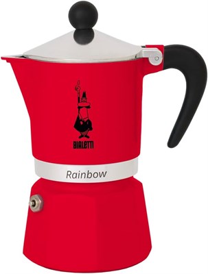 Гейзерная кофеварка Bialetti Rainbow на 1 чашку 4961 - фото 31101