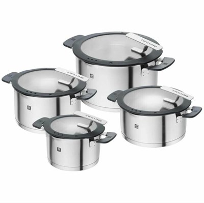Набор кастрюль Zwilling Simplify 4 предметов + 4 крышки, нержавеющая сталь 66870-004-0 - фото 31549