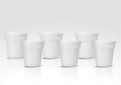 Набор чашек Bicchierini White (60 мл), 6 шт. Y0TZ502 Bialetti - фото 31572