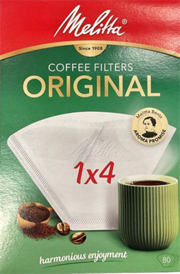 Фильтры Melitta BAGS 1х4/80 6771380 - фото 32458