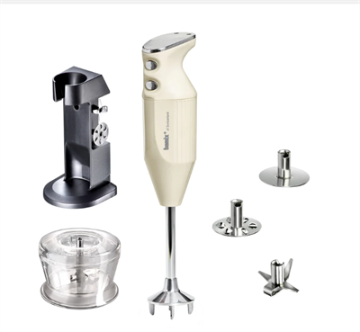 Погружной блендер Bamix M200 DeLuxe cream-chrome - фото 32470