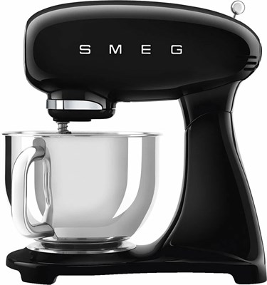 Миксер планетарный Smeg Impastatrice 50's Style full color Nero SMF05BLEU - фото 32641