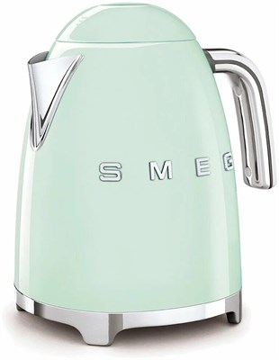 Чайник Smeg KLF03PGEU 1,7 л, мощность 2400Вт, металлический корпус, зеленый - фото 32730