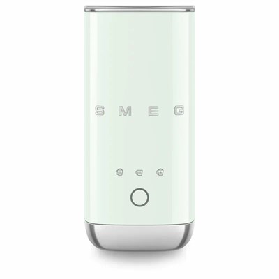 Вспениватель молока Smeg MFF02PGEU, мощность 500 Вт, для коллекции 50-х, пастельный зелёный - фото 32792