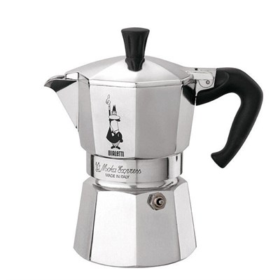 Гейзерная кофеварка Bialetti Moka Express 1166 (12 чашек), серебристый - фото 32887