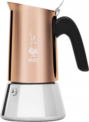 Гейзерная кофеварка Bialetti New Venus Rame Induzione 2 чашки 7282 - фото 32945