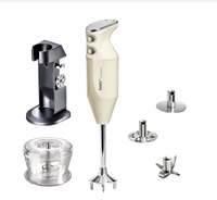 Погружной блендер Bamix M200 DeLuxe cream-chrome