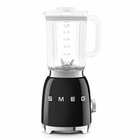 Настольный блендер Smeg BLF03BLEU, Эстетика стиля 50-х, черный