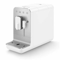 Кофемашина Smeg BCC12WHMEU, белый, регулировка помола, подача горячей воды, 1,4 л