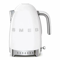 Чайник электрический с поддержанием температуры SMEG KLF04WHEU, белый