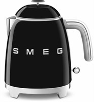 Мини-чайник электрический, объем 0,8 л, Черный Smeg KLF05BLEU