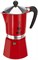Гейзерная кофеварка Bialetti 4963 Rainbow Espresso Maker, Red - фото 31053