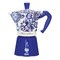 Гейзерная кофеварка Bialetti Moka Express 5346 Dolce&Gabbana Blu Mediterraneo - фото 31070