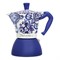 Гейзерная кофеварка Bialetti Moka Induction 5357 Dolce&Gabbana Blu Mediterraneo - фото 31086