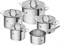 Набор кастрюль ZWILLING True Flow 66920-005-0, 5 кастрюль, серебристый, нержавеющая сталь - фото 31550