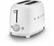 Тостер Smeg TSF01WHEU белый, стиль 50-х г. г, 2 ломтика, корпус из нержавеющей стали, 6 уровней поджаривания - фото 32669