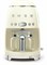 Капельная кофеварка Smeg DCF02CREU, кремовый, стиль 50-х годов, 10 чашек, 1.4 л