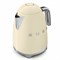 Чайник Smeg KLF03CREU, кремовый, 1.7л, мощность 2400Вт, двухслойный